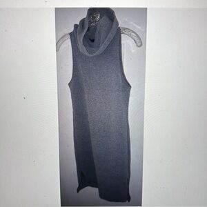 Banana Republic Gray Sleeveless Sweater Dress